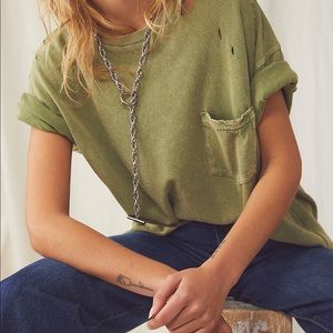Free People We The Free Rubi Tee in green